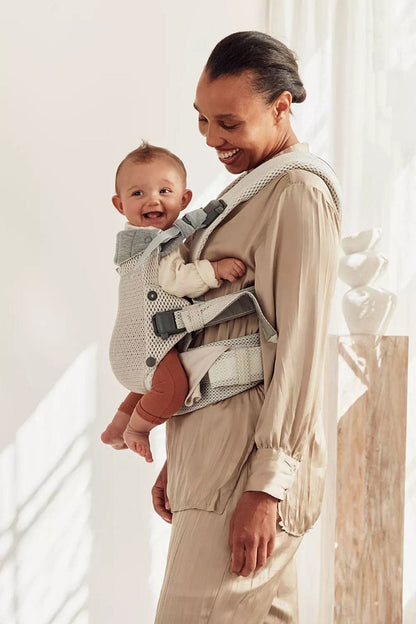 BabyBjörn Baby Carrier Harmony 3D Mesh, Cream - 088088US