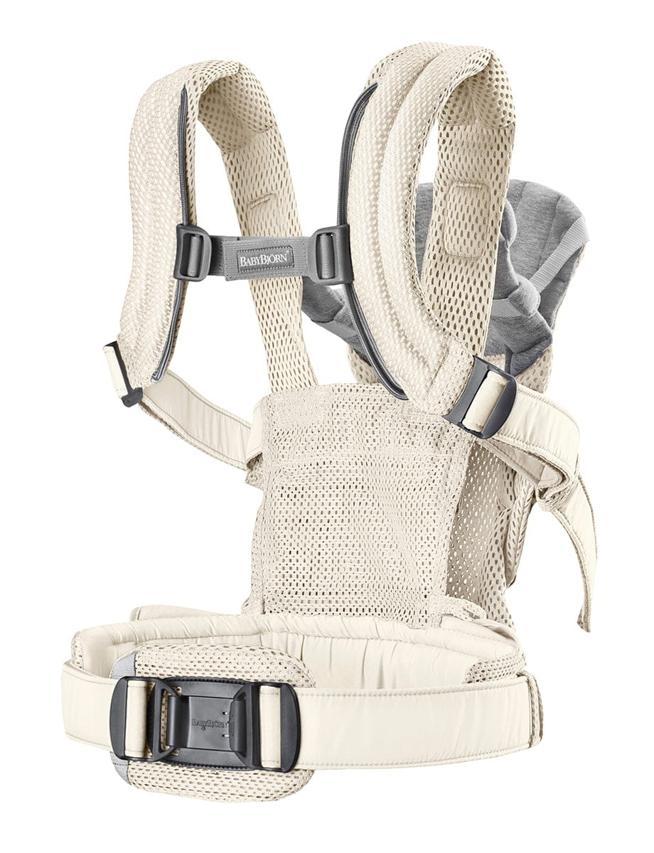 BabyBjörn Baby Carrier Harmony 3D Mesh, Cream - 088088US