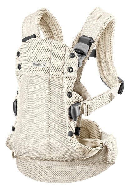 BabyBjörn Baby Carrier Harmony 3D Mesh, Cream - 088088US