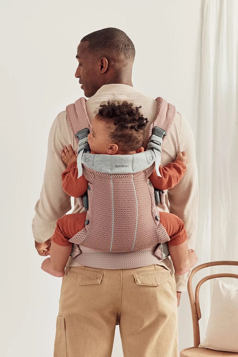 BabyBjörn Baby Carrier Harmony 3D Mesh, Dusty Pink - 088003US