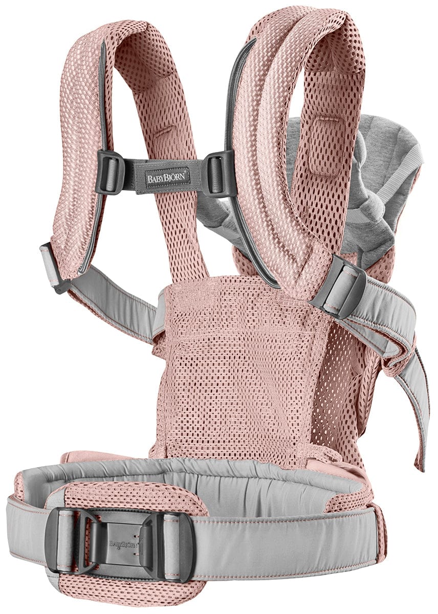 BabyBjörn Baby Carrier Harmony 3D Mesh, Dusty Pink - 088003US