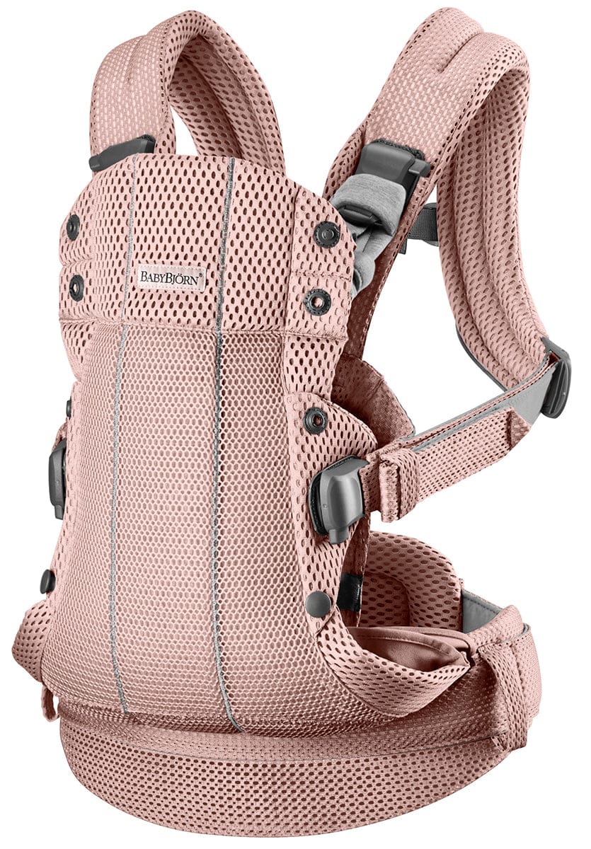BabyBjörn Baby Carrier Harmony 3D Mesh, Dusty Pink - 088003US