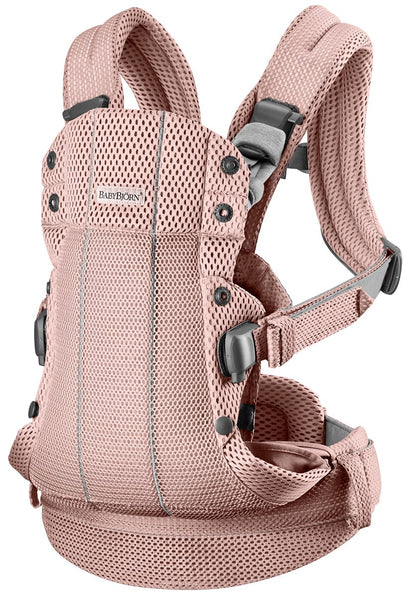 BabyBjörn Baby Carrier Harmony 3D Mesh, Dusty Pink - 088003US