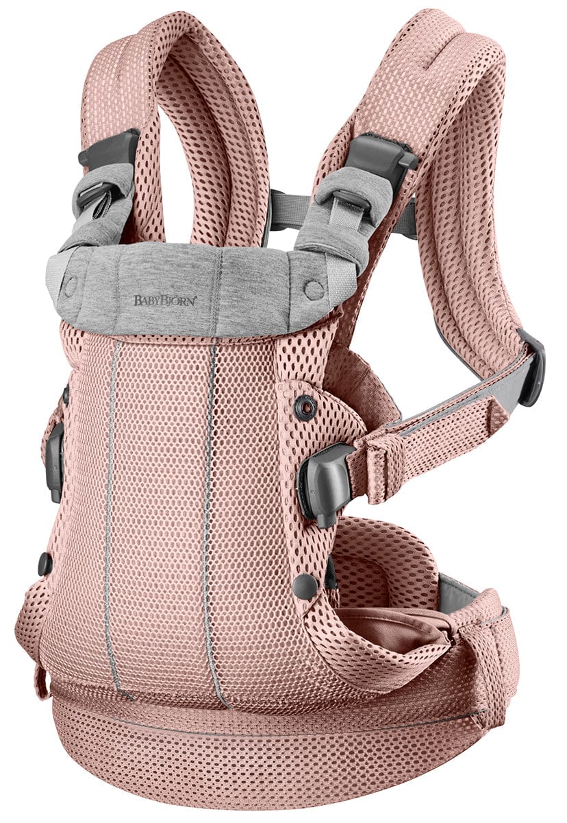 BabyBjörn Baby Carrier Harmony 3D Mesh, Dusty Pink - 088003US