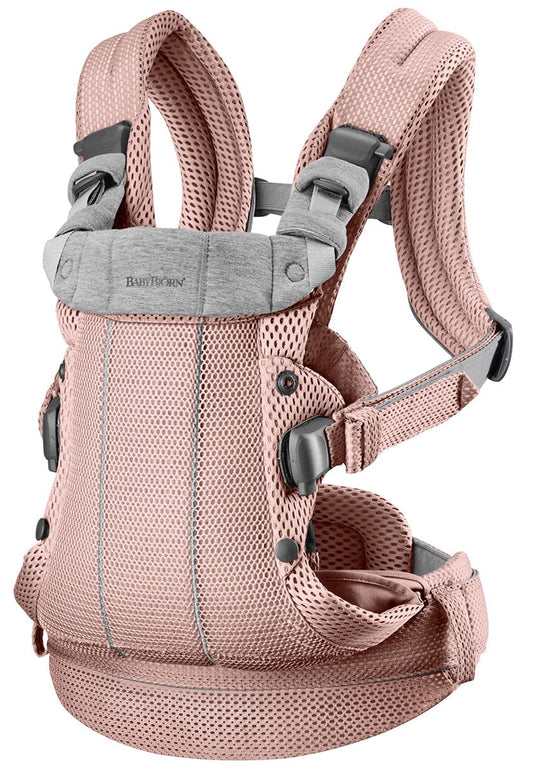 BabyBjörn Baby Carrier Harmony 3D Mesh, Dusty Pink - 088003US