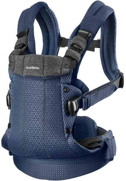 BabyBjörn Baby Carrier Harmony 3D Mesh, Navy - 088008US