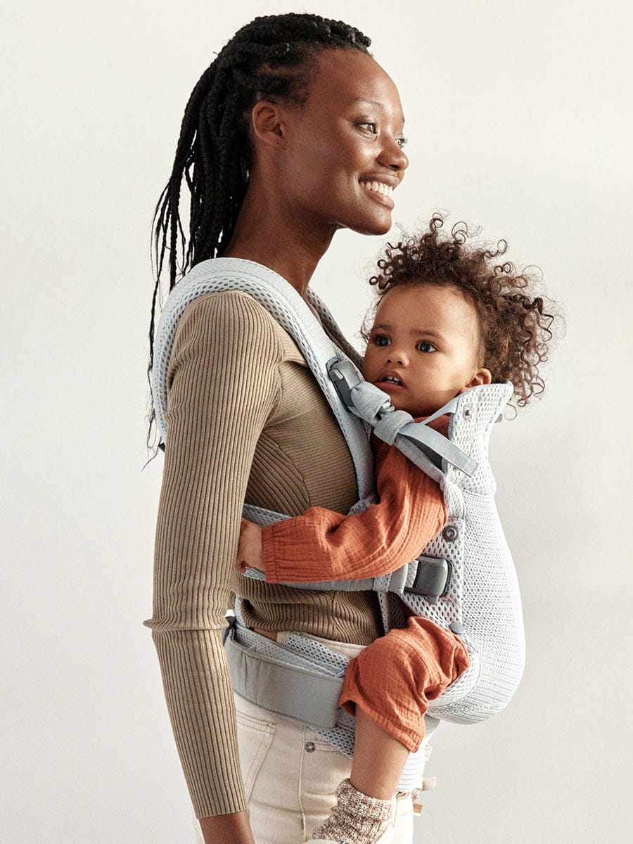 BabyBjörn Baby Carrier Harmony 3D Mesh, Silver - 088004US