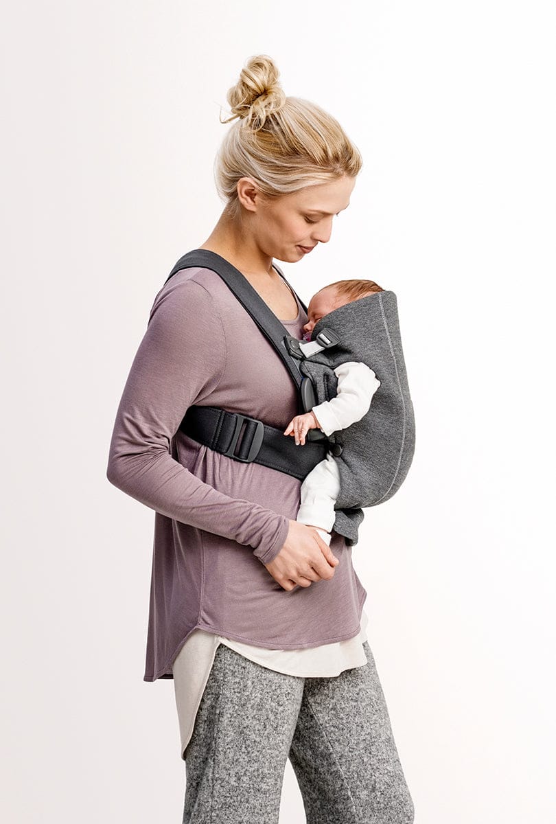 BabyBjörn Baby Carrier Mini 3D Jersey, Light Pink - 021077US