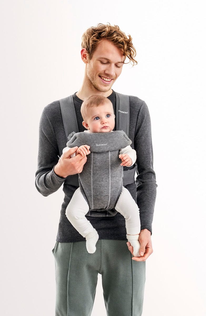 BabyBjörn Baby Carrier Mini 3D Jersey, Light Pink - 021077US
