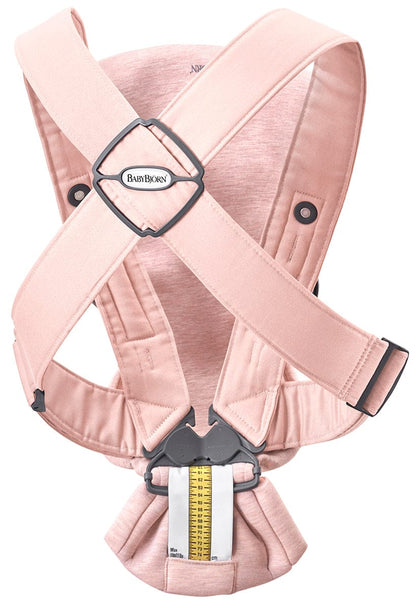 BabyBjörn Baby Carrier Mini 3D Jersey, Light Pink - 021077US