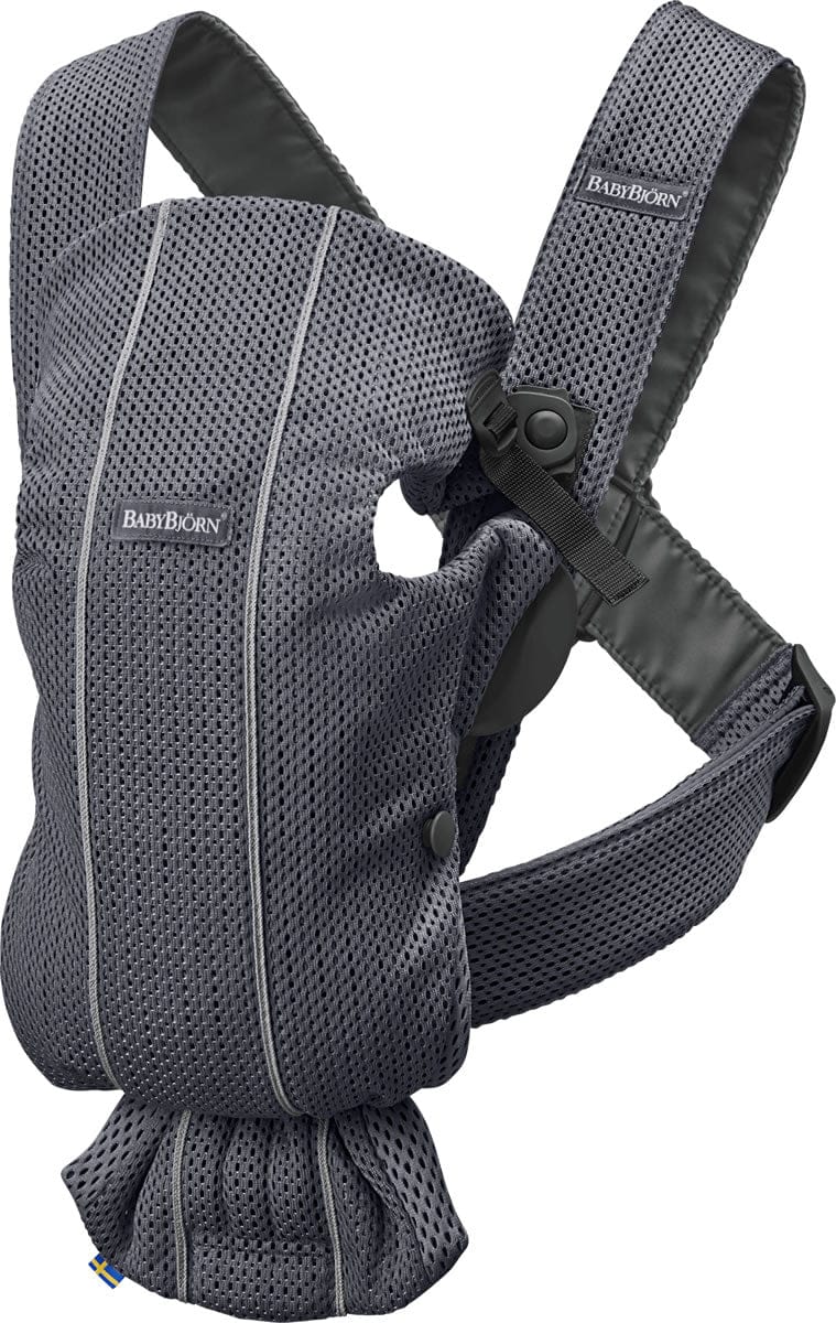 BabyBjörn Baby Carrier Mini 3D Mesh, Anthracite - 021013US
