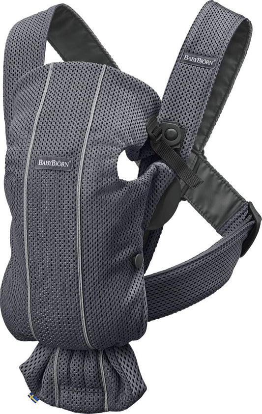 BabyBjörn Baby Carrier Mini 3D Mesh, Anthracite - 021013US