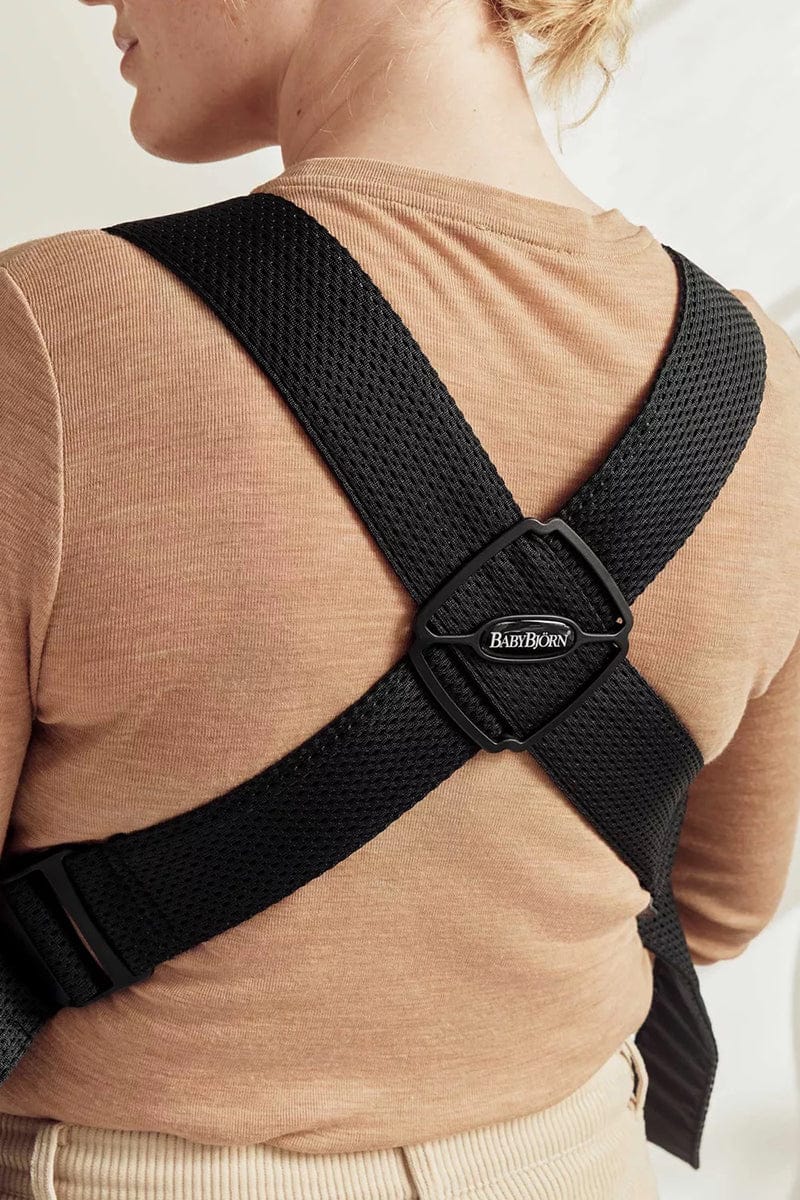 BabyBjörn Baby Carrier Mini 3D Mesh, Black - 021025US