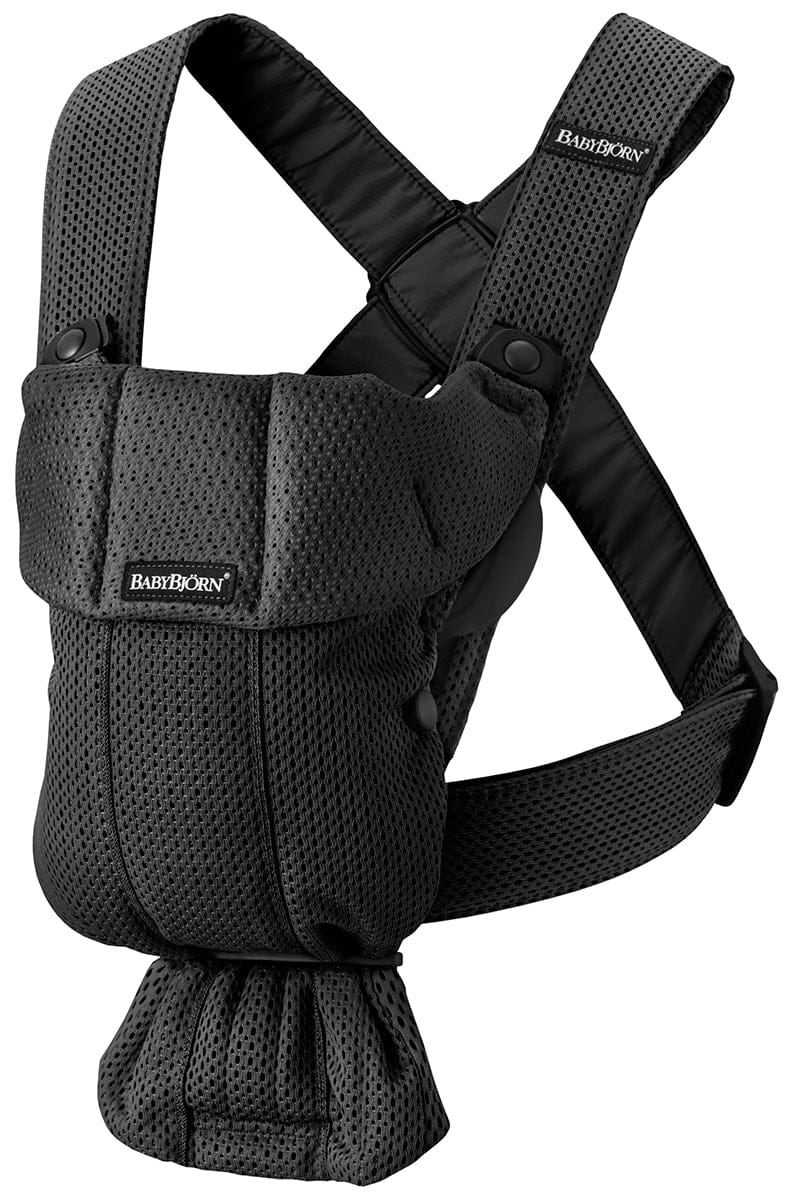 BabyBjörn Baby Carrier Mini 3D Mesh, Black - 021025US