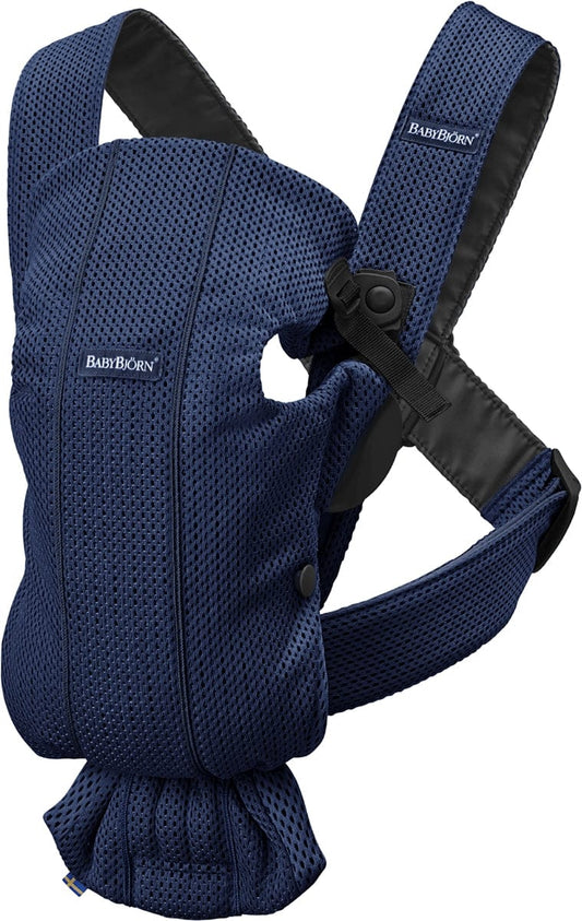 BabyBjörn Baby Carrier Mini 3D Mesh, Navy - 021008US