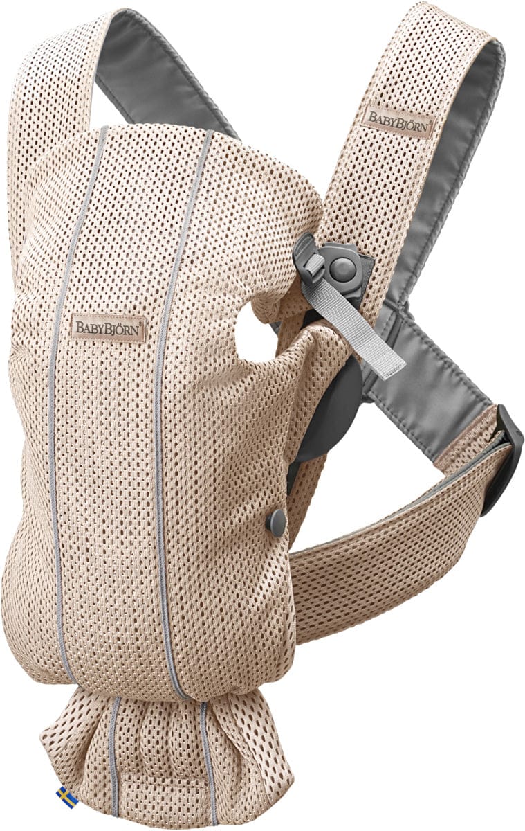 BabyBjörn Baby Carrier Mini 3D Mesh, Pearly Pink - 021001US