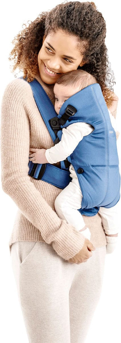 BabyBjorn Baby Carrier Mini, 3D Jersey - Dove Blue