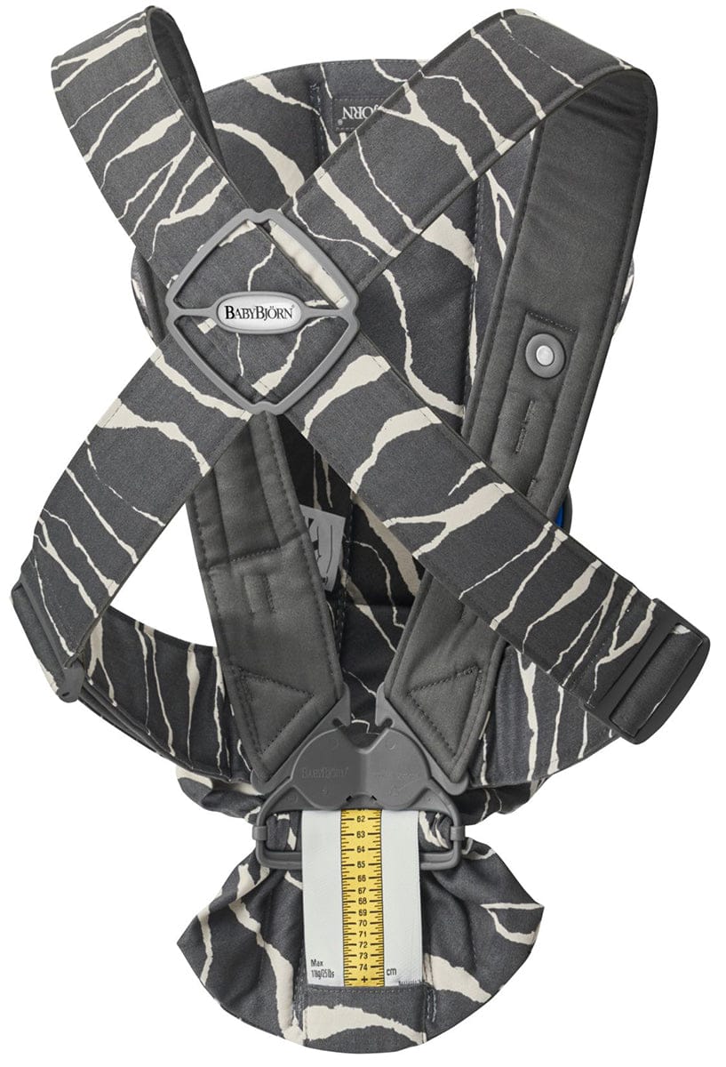 BabyBjorn Baby Carrier Mini, Cotton - Anthracite / Landscape - 021078US
