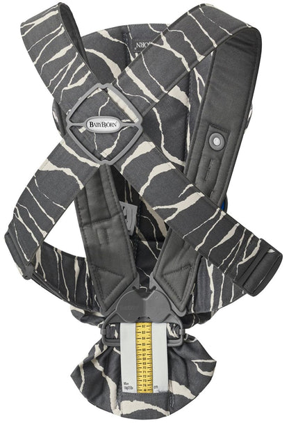 BabyBjorn Baby Carrier Mini, Cotton - Anthracite / Landscape - 021078US