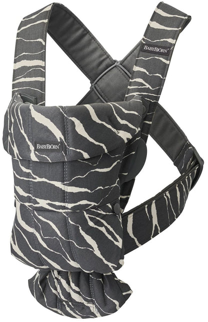 BabyBjorn Baby Carrier Mini, Cotton - Anthracite / Landscape - 021078US