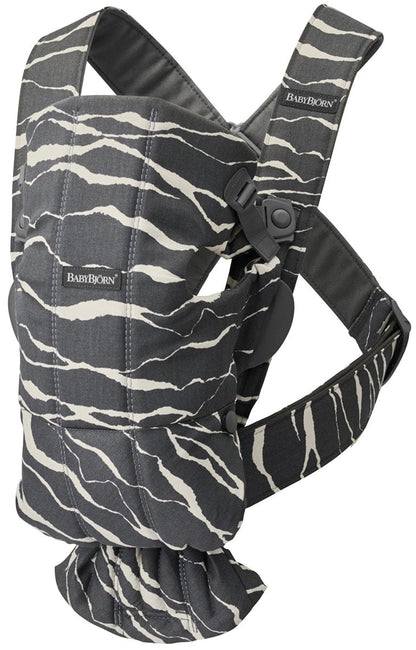 BabyBjorn Baby Carrier Mini, Cotton - Anthracite / Landscape - 021078US