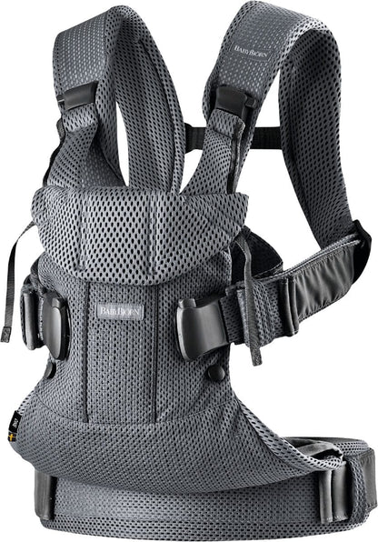 BabyBjörn Baby Carrier One Air 3D Mesh, Anthracite - 098013US