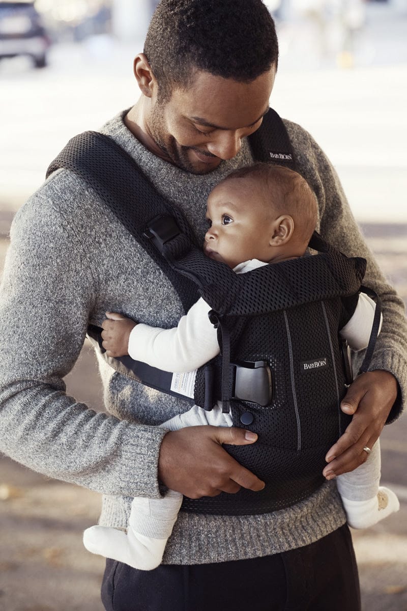 BabyBjörn Baby Carrier One Air 3D Mesh, Black – Albee Baby