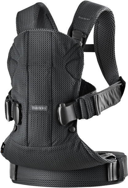 BabyBjörn Baby Carrier One Air 3D Mesh, Black - 098025US