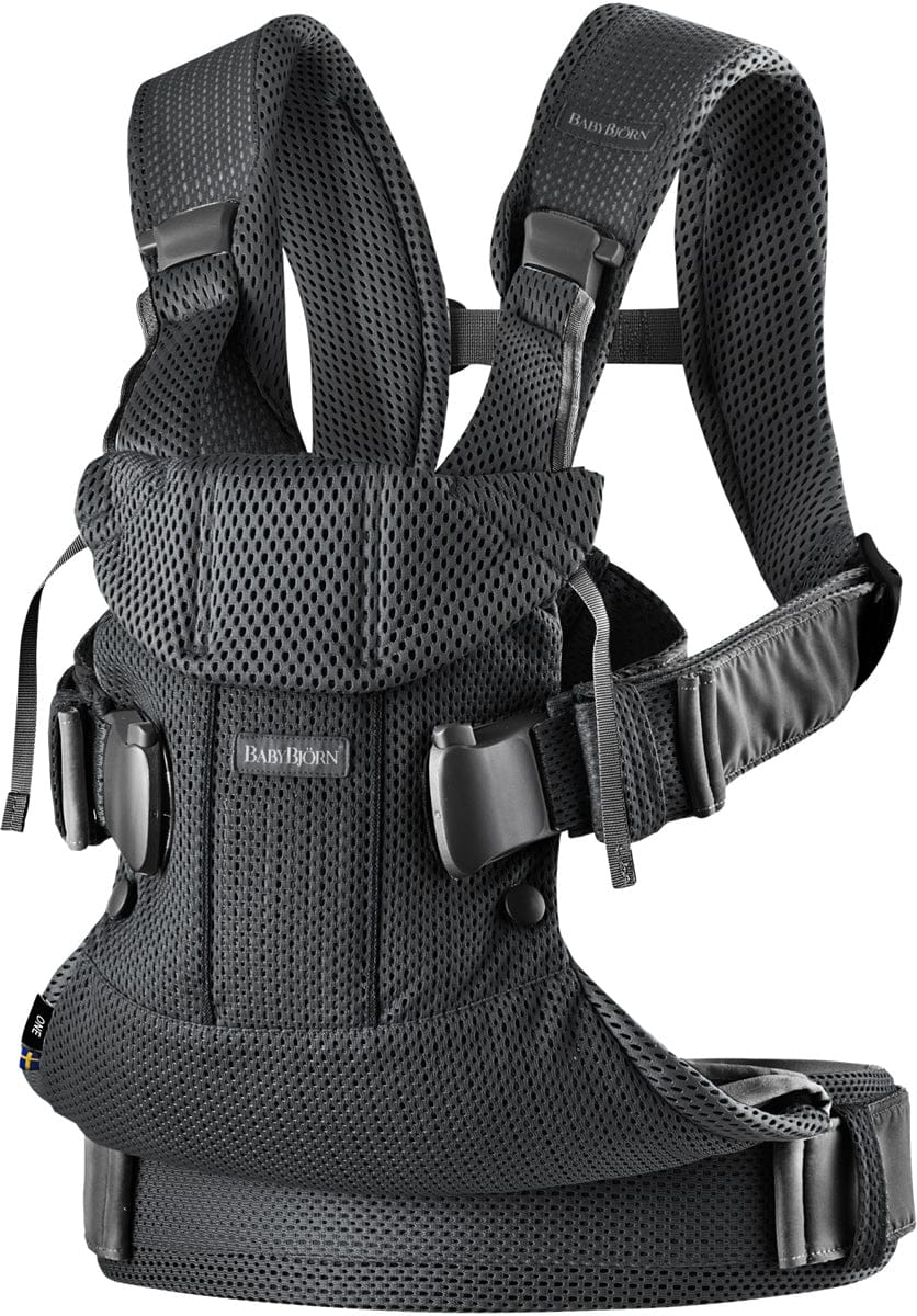 BabyBjörn Baby Carrier One Air 3D Mesh, Black - 098025US