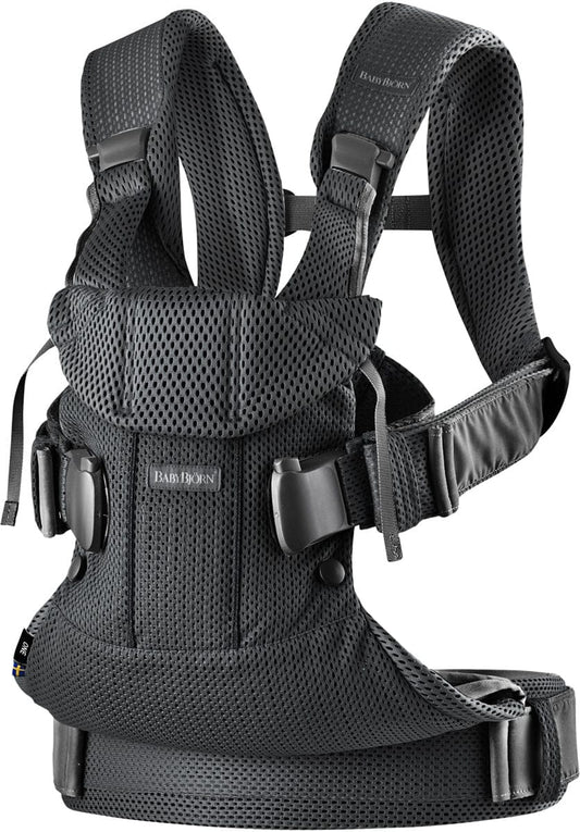 BabyBjörn Baby Carrier One Air 3D Mesh, Black - 098025US