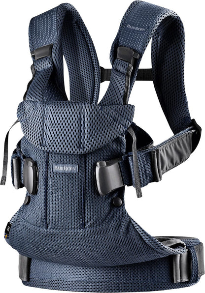 BabyBjörn Baby Carrier One Air 3D Mesh, Navy Blue - 098008US