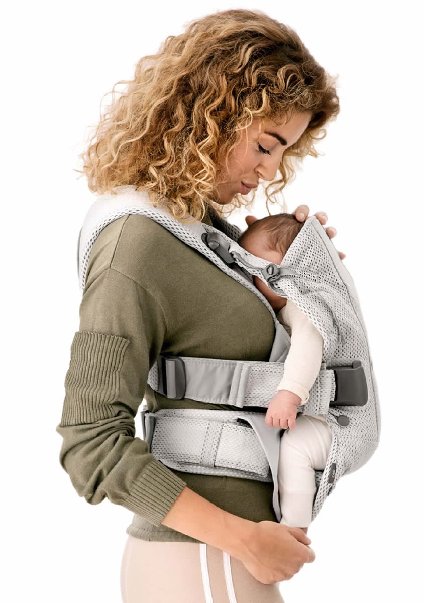 BabyBjörn Baby Carrier One Air, 3D Mesh - Pearly Pink – Albee Baby