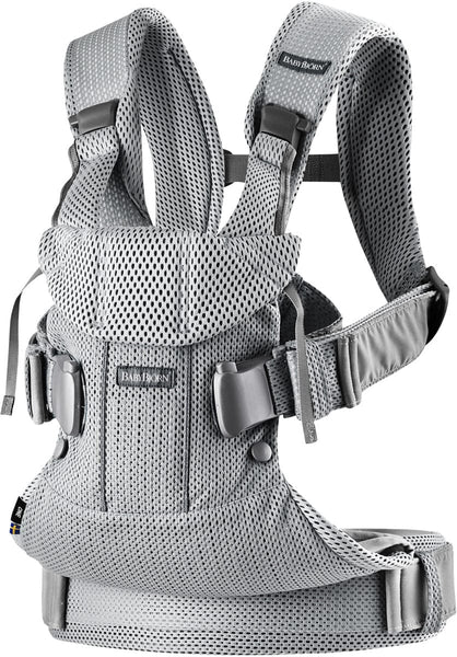 BabyBjörn Baby Carrier One Air 3D Mesh, Silver – Albee Baby