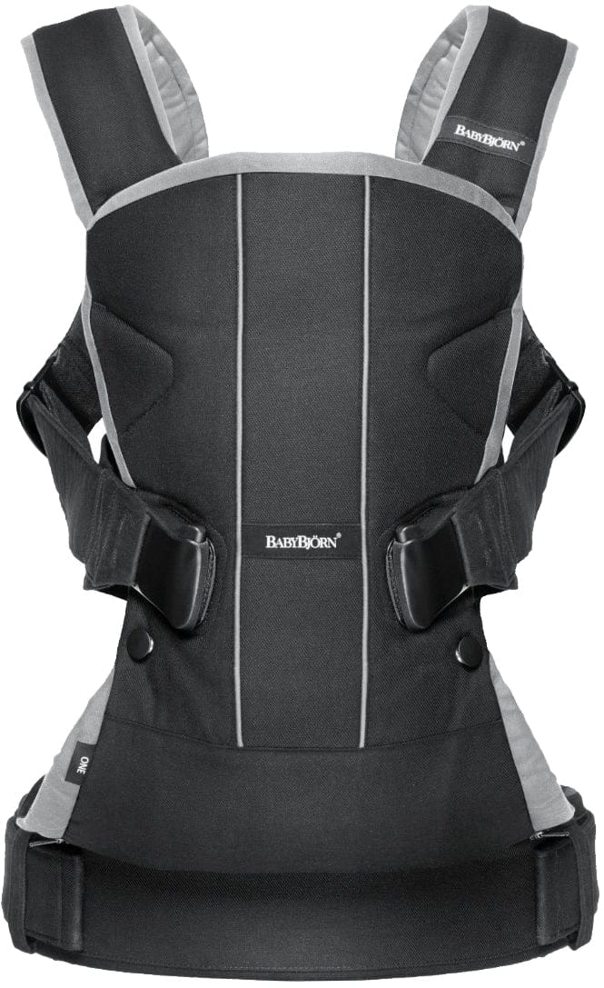 BabyBjorn Baby Carrier One - Black/Silver