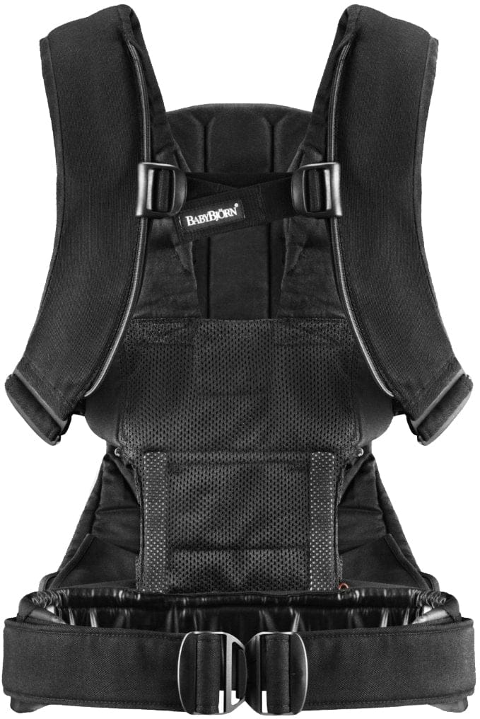 BabyBjorn Baby Carrier One - Black/Silver