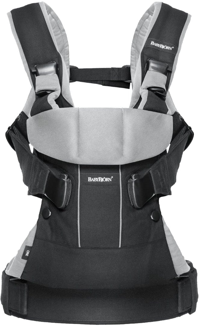BabyBjorn Baby Carrier One - Black/Silver