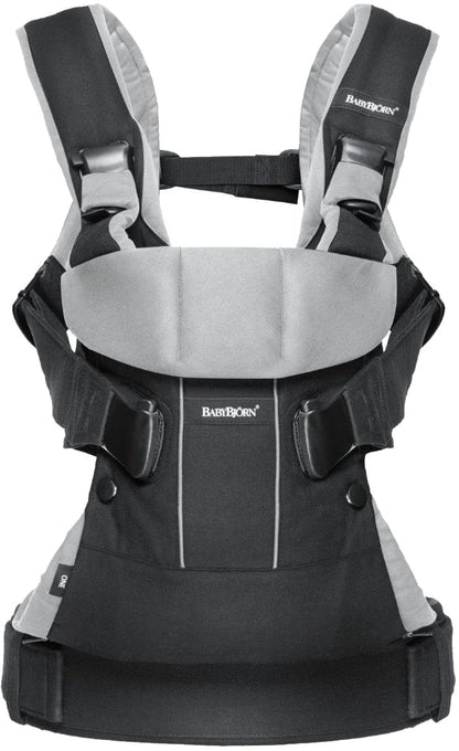 BabyBjorn Baby Carrier One - Black/Silver