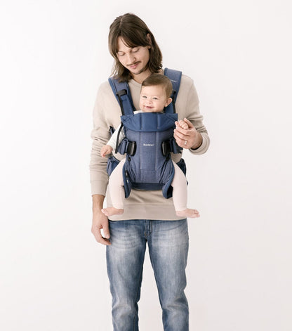 BabyBjorn Baby Carrier One - Classic Denim/Midnight Blue - 098051US