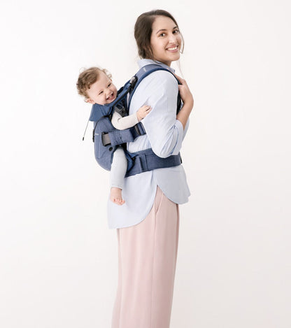 BabyBjorn Baby Carrier One - Classic Denim/Midnight Blue - 098051US
