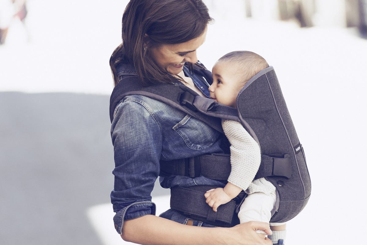 BabyBjorn Baby Carrier One - Denim Grey - 093094US