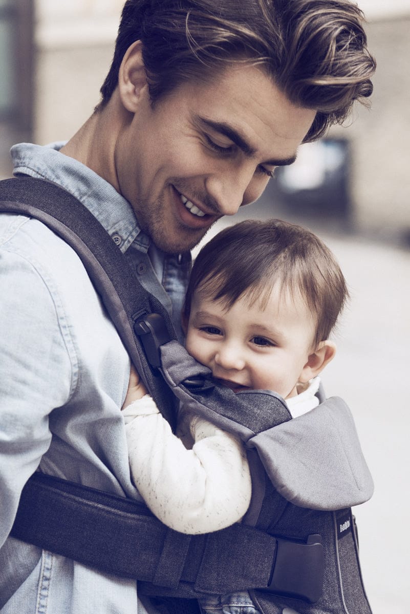 BabyBjorn Baby Carrier One - Denim Grey - 093094US