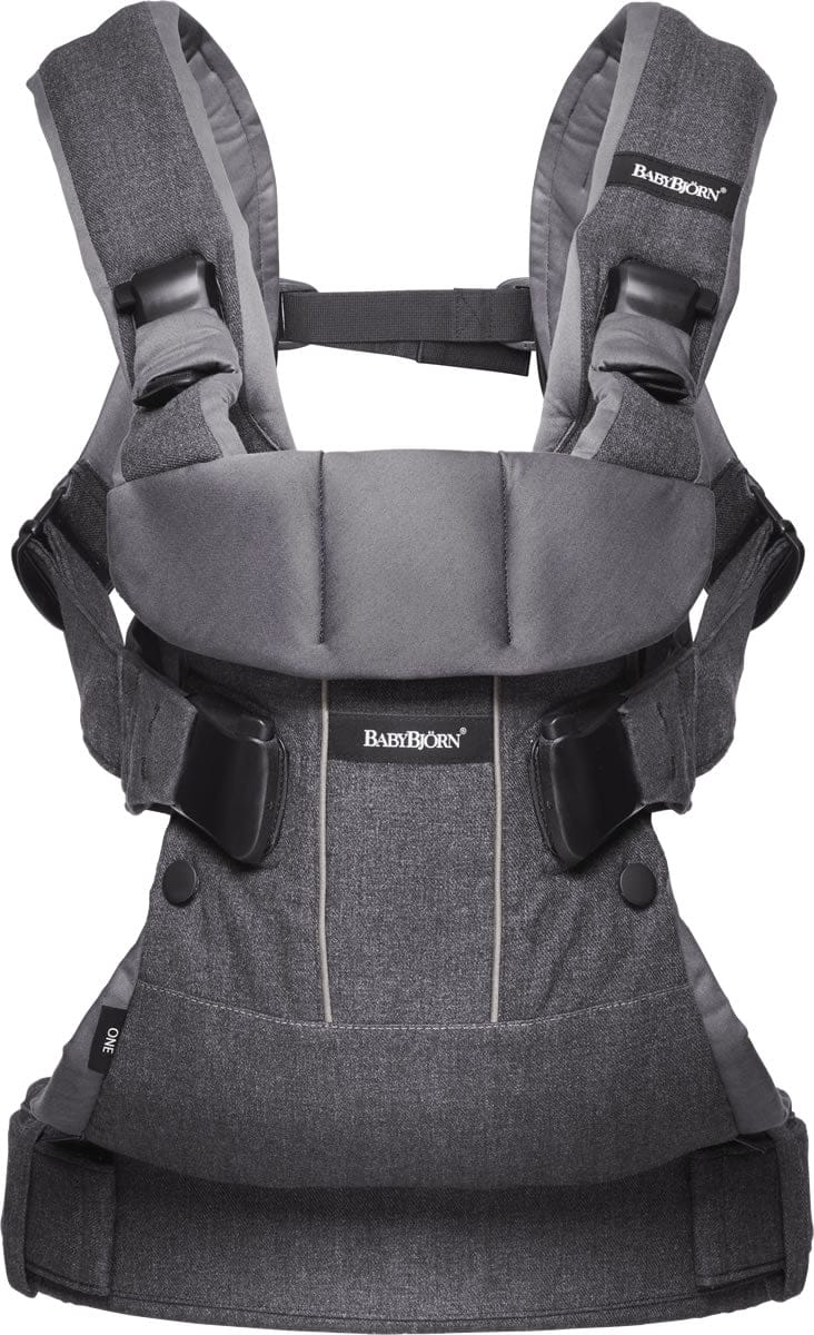 BabyBjorn Baby Carrier One - Denim Grey - 093094US