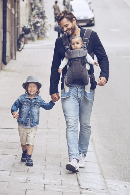 BabyBjorn Baby Carrier One - Denim Grey - 093094US