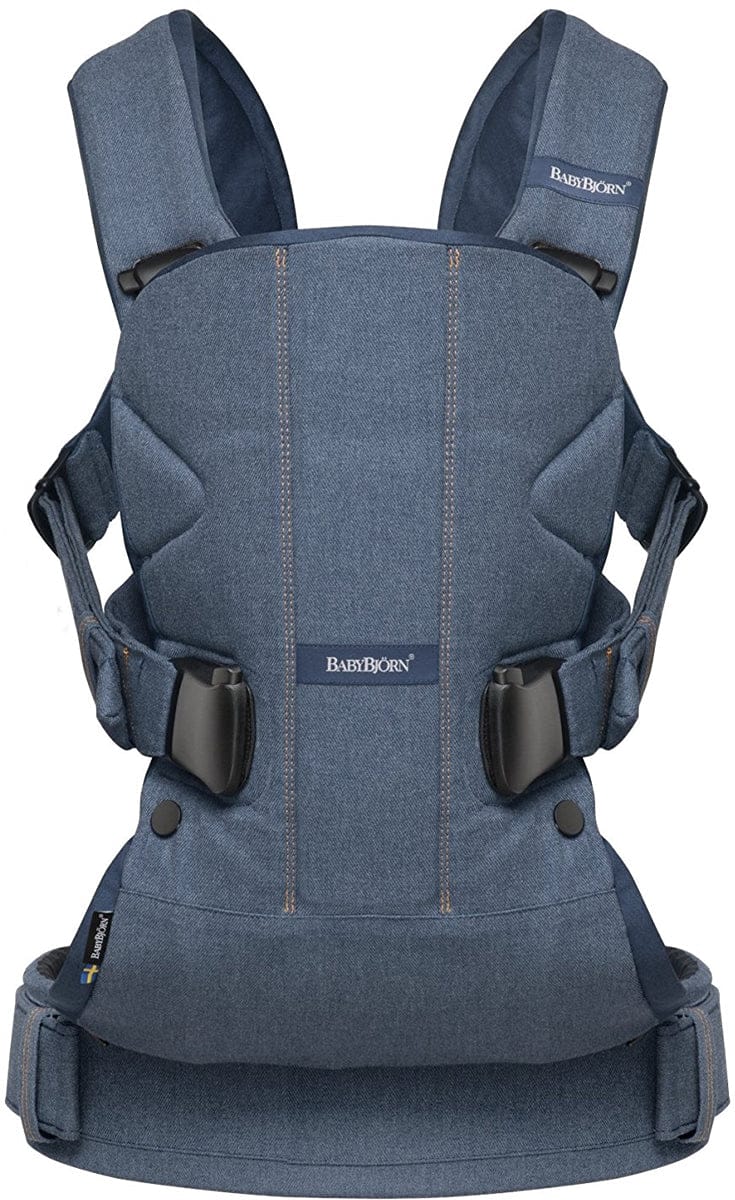 BabyBjorn Baby Carrier One - Denim/Midnight Blue - 093051US