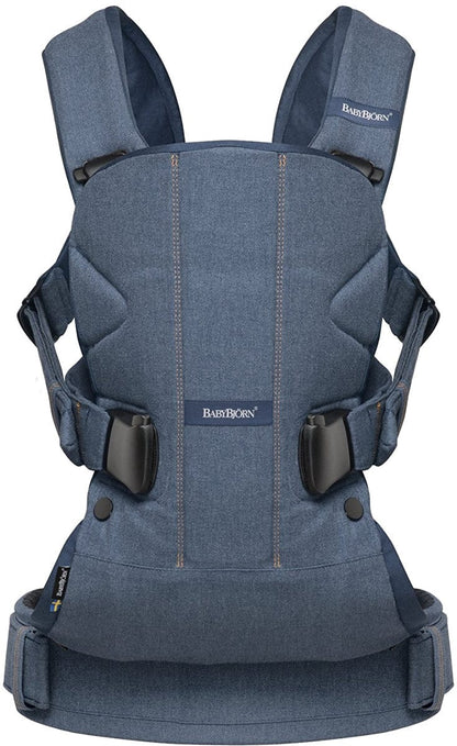 BabyBjorn Baby Carrier One - Denim/Midnight Blue - 093051US