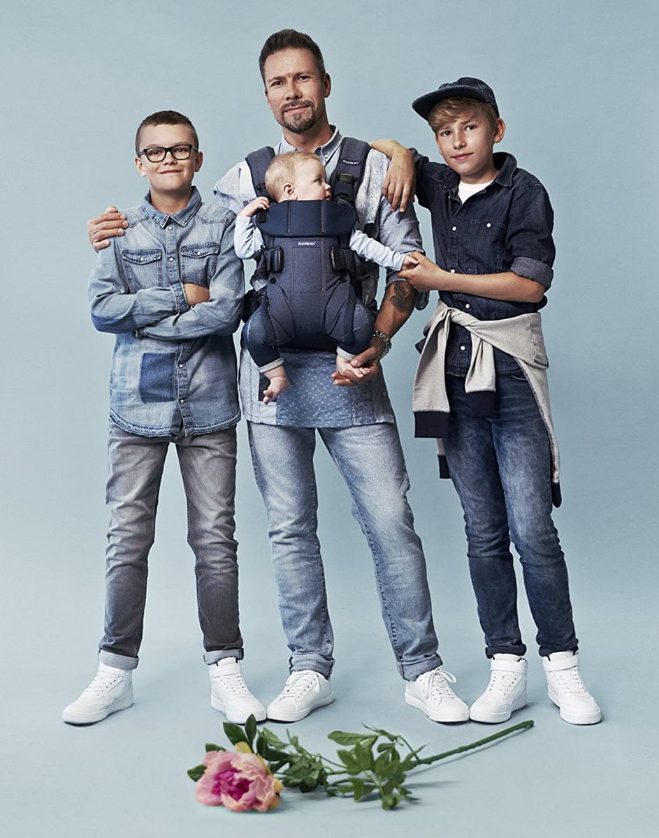 BabyBjorn Baby Carrier One - Denim/Midnight Blue - 093051US