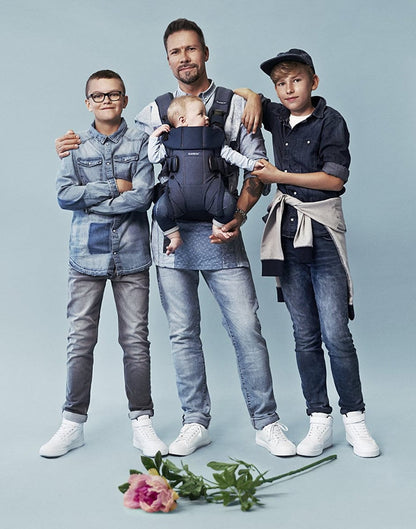 BabyBjorn Baby Carrier One - Denim/Midnight Blue - 093051US