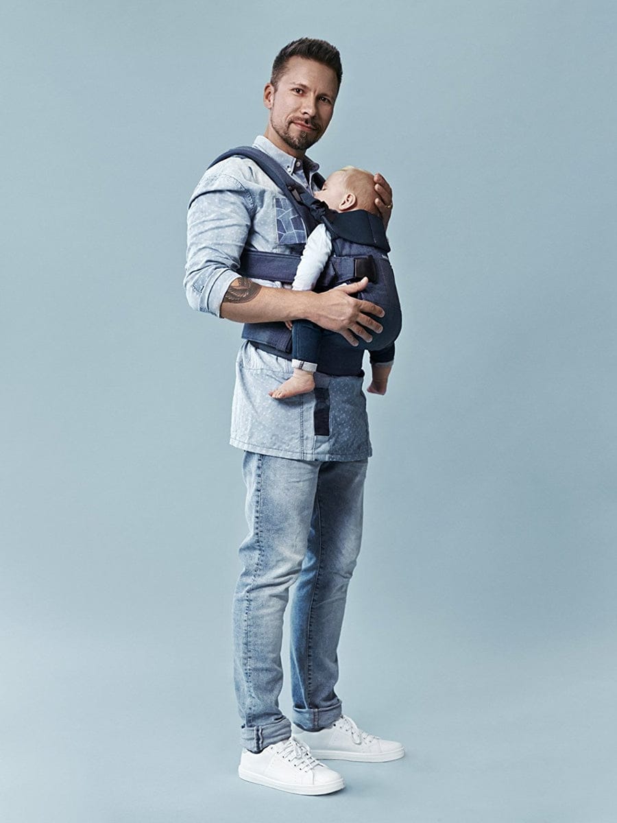 BabyBjorn Baby Carrier One - Denim/Midnight Blue - 093051US