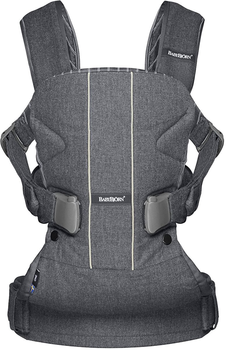 BabyBjorn Baby Carrier One - Gray Pinstripe