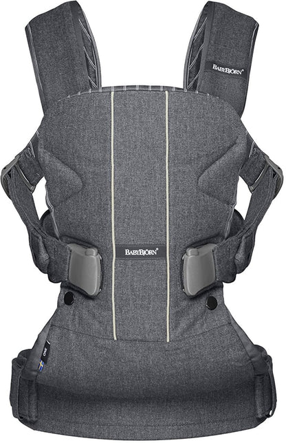 BabyBjorn Baby Carrier One - Gray Pinstripe